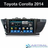Factory Double Din Car Multimedia System Toyota Corolla 2014